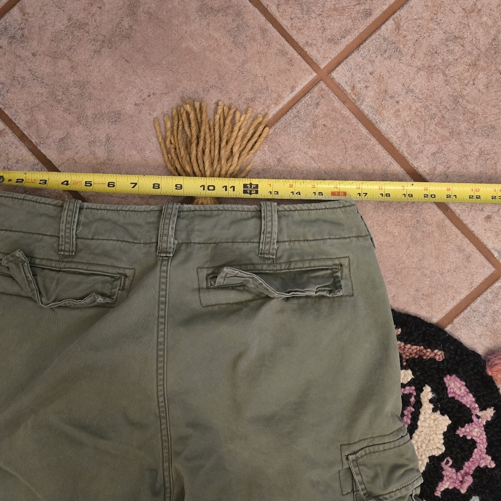 🔥🔥y2k Ralph Lauren Demin And Supply Men's Cargo Pants Olive Green🔥🔥34w 32L - Picture 8 of 8